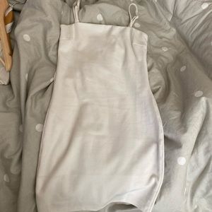 White Fox White Slip Dress